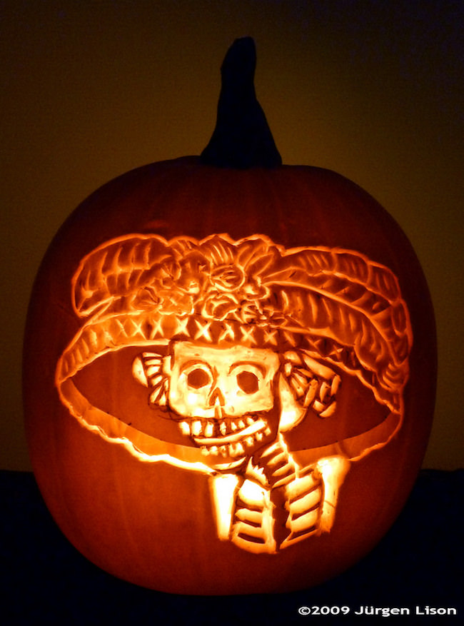 dia-de-los-muertos-pumpkin-carving-stencils