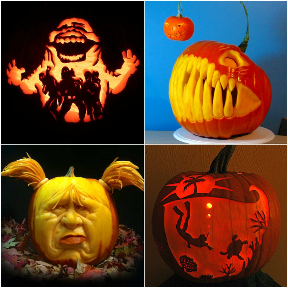 Adult Pumpkin Carving Designs