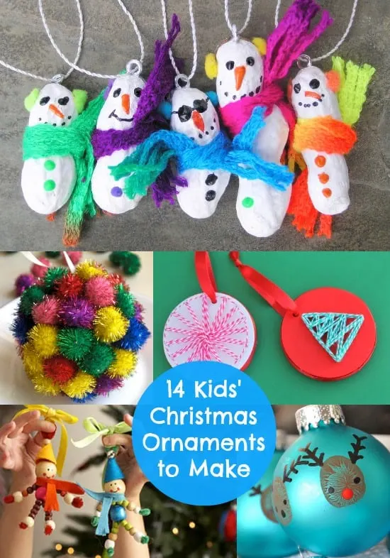 Easy Diy Christmas Ornaments For Kids They Ll Love Diy Candy