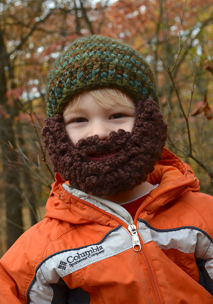 Mountain man beard hat