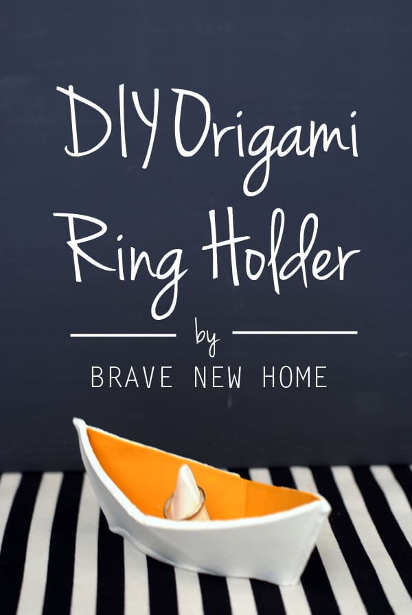 DIY ring holder made with air dry clay