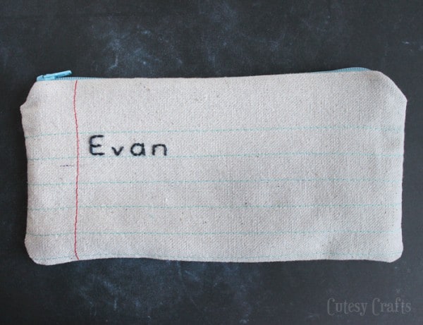 How to make a zipper pouch