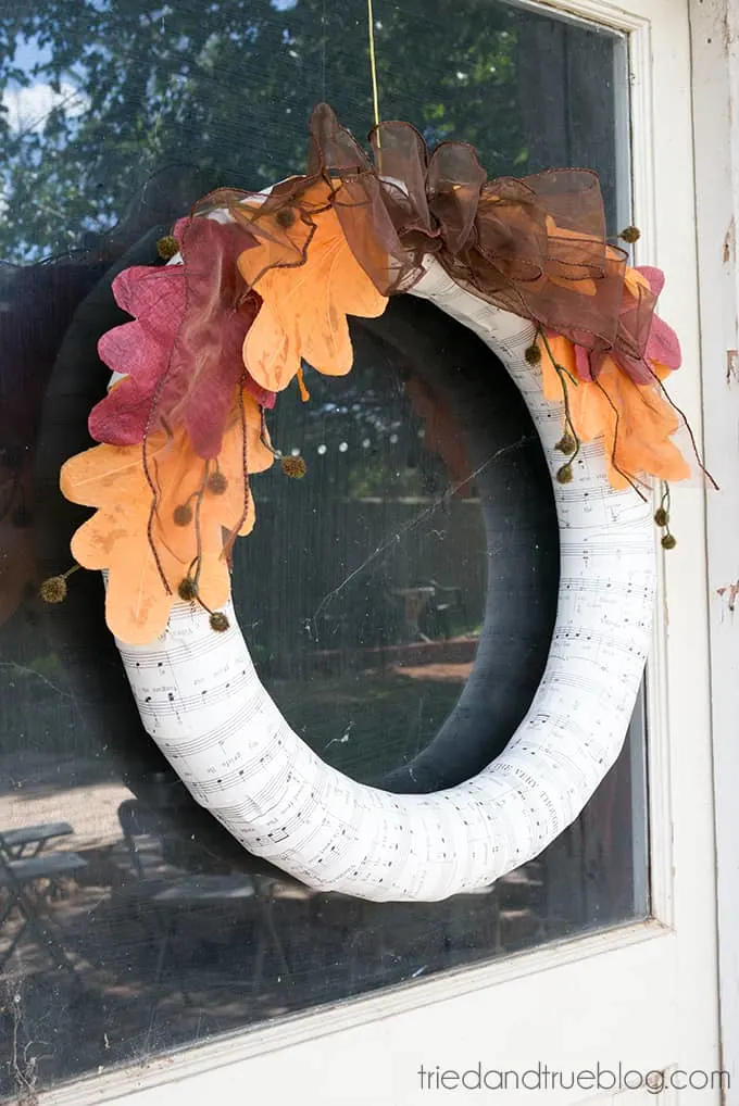 How to Make a Dollar Tree Football Wreath Tutorial 