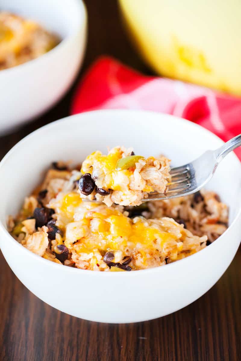 Cheesy Chicken Burrito Bowl Recipe The Family Will Love