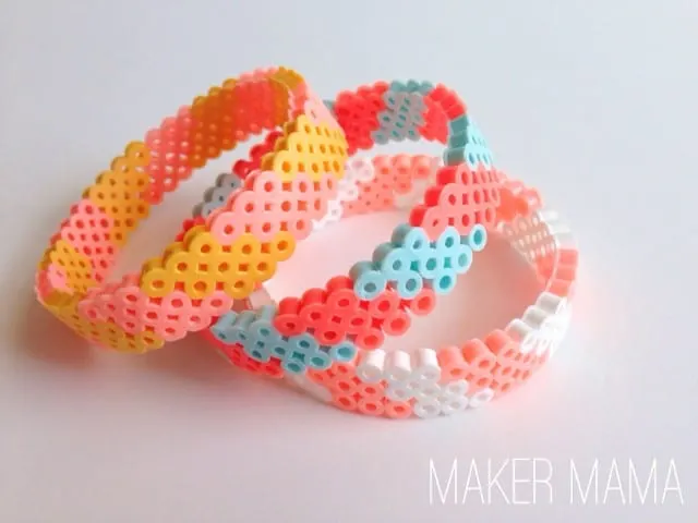 How to Make Bracelets with Perler Beads