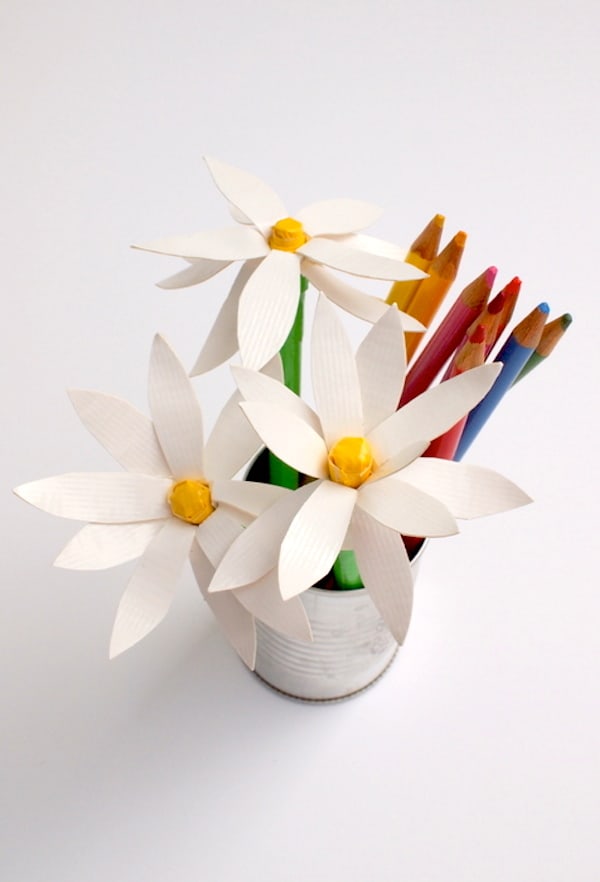 duct tape flowers