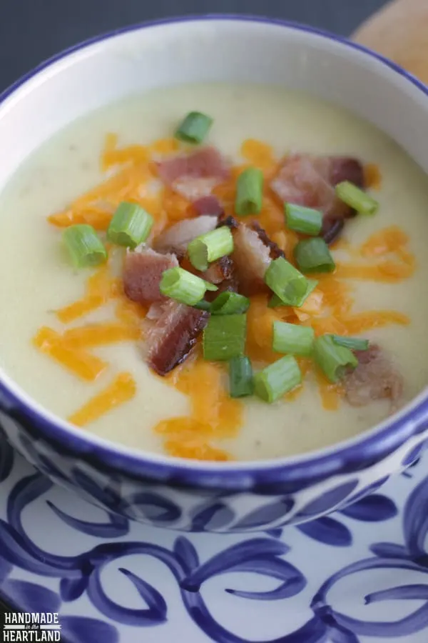 Easy creamy and delicious potato soup recipe