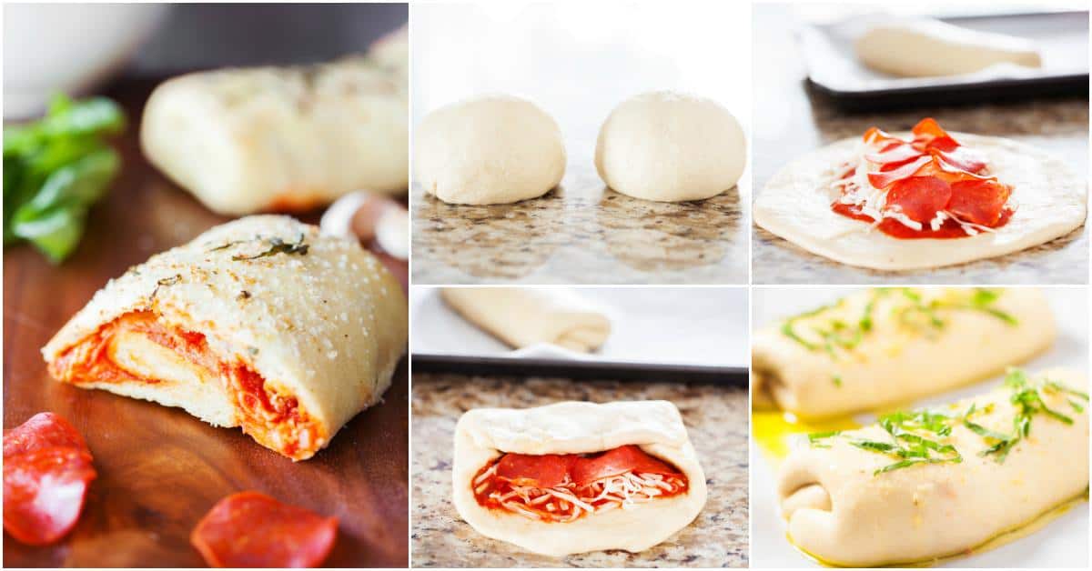 Tasty Pepperoni Calzone Recipe DIY Candy
