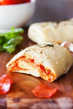 Tasty Calzone Recipe with Pepperoni for Meat Lovers - DIY Candy
