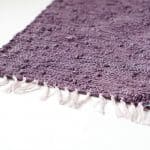 how to make a bath mat from two placemats