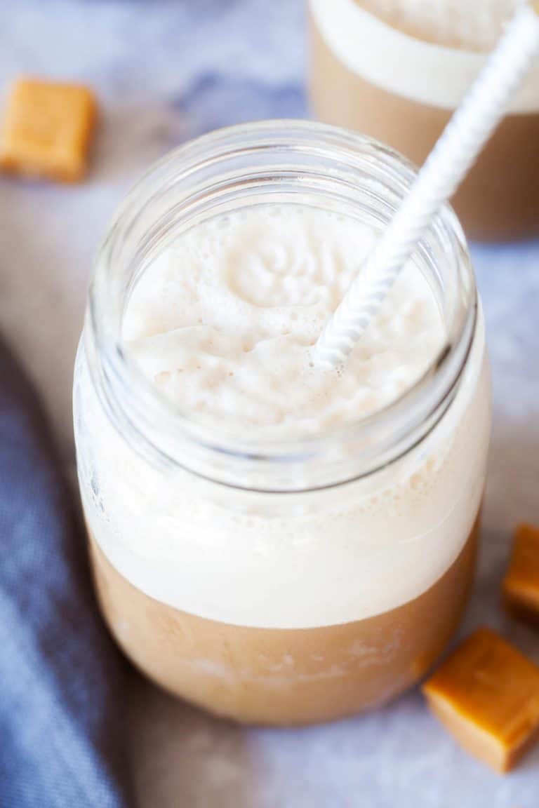 Vanilla Caramel Iced Coffee Recipe DIY Candy