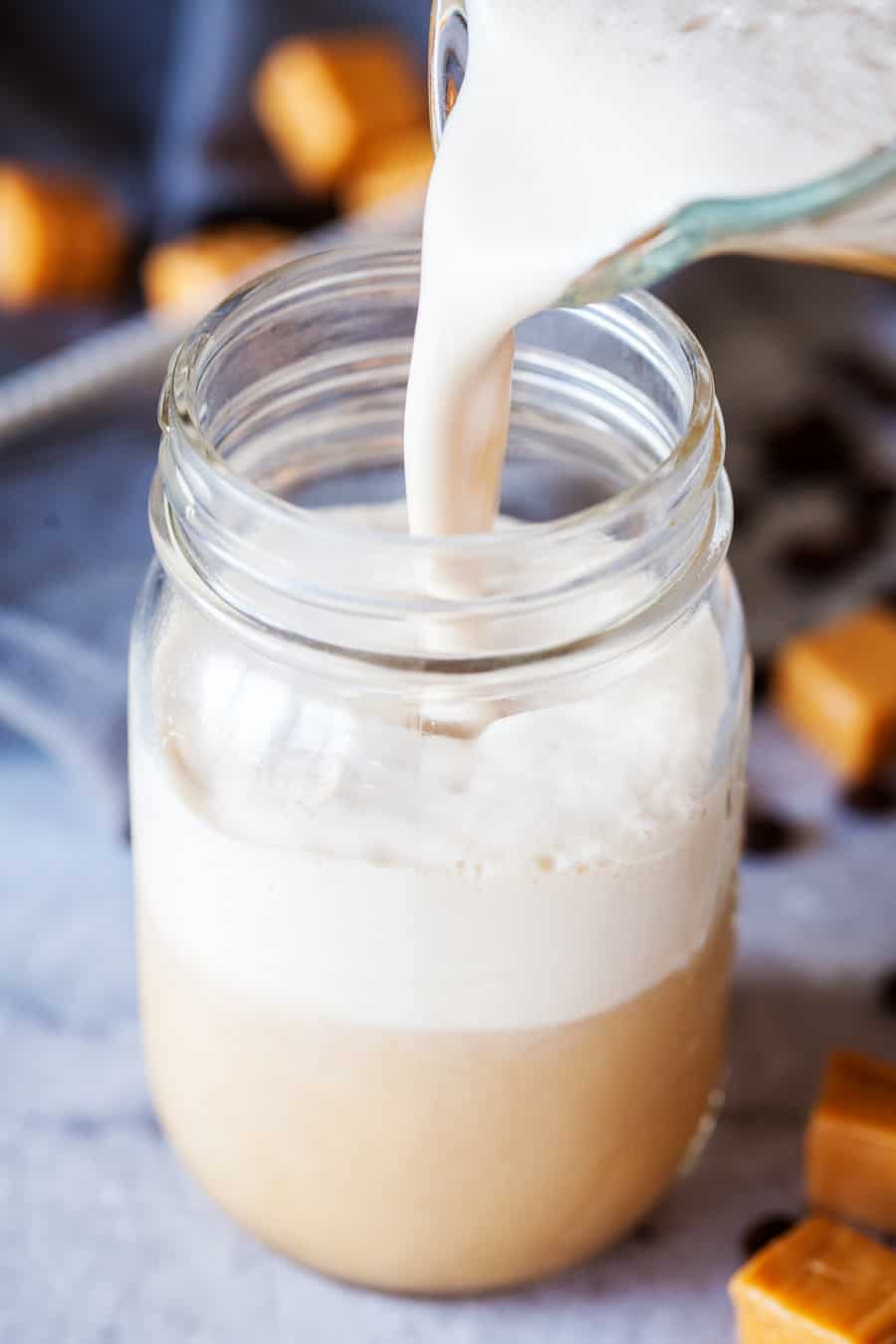 Nothing is more refreshing during summer than a chilled beverage - like this delicious vanilla caramel iced coffee recipe. So easy to make!