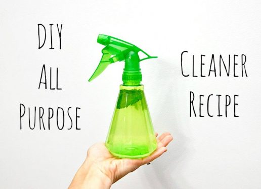DIY All Purpose Cleaner Recipe with Four Ingredients! - DIY Candy