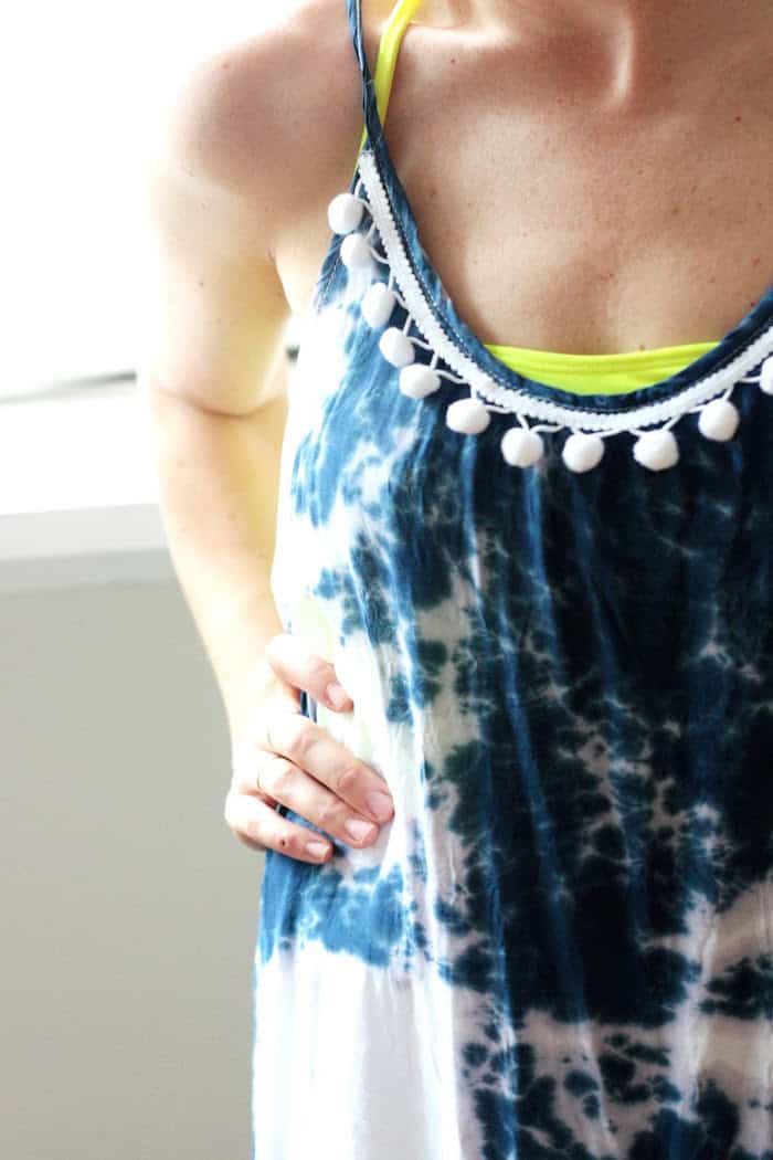 Tie Dye Dress Inspired by Anthropologie DIY Candy