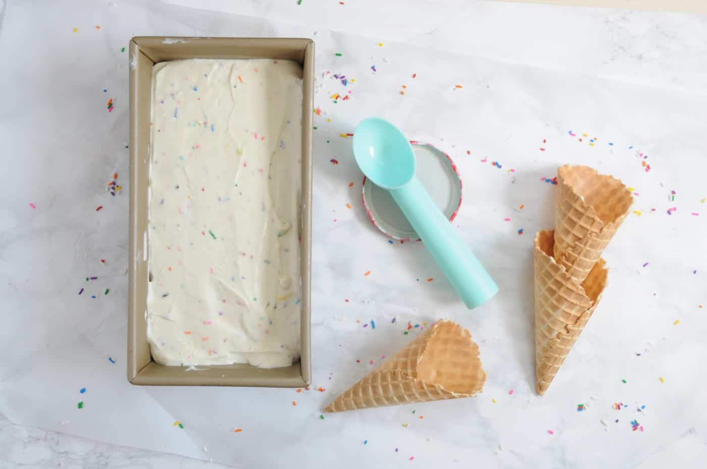 Cupcake Condensed Milk Ice Cream Recipe