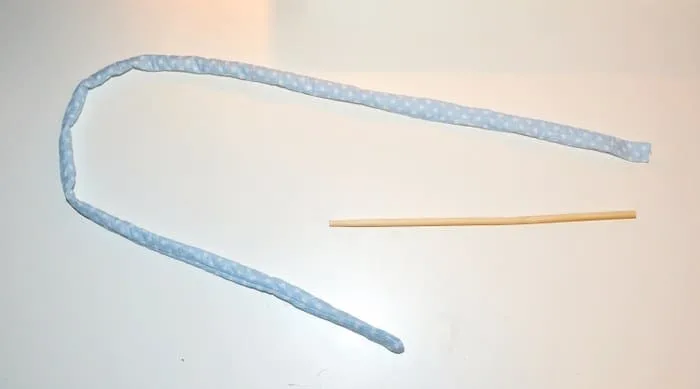 Turning the tie inside out