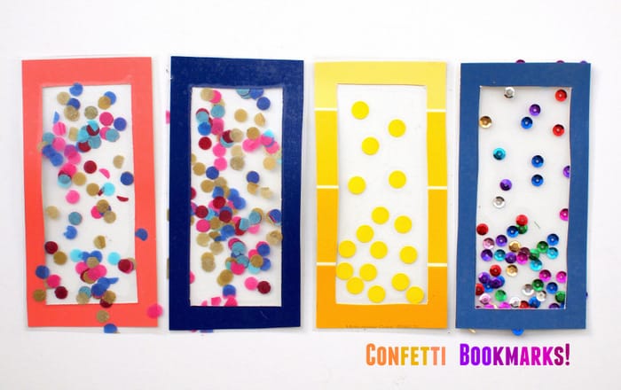 Confetti Bookmarks