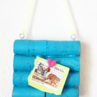Pounded Flower Tote Bag for Mother's Day - DIY Candy
