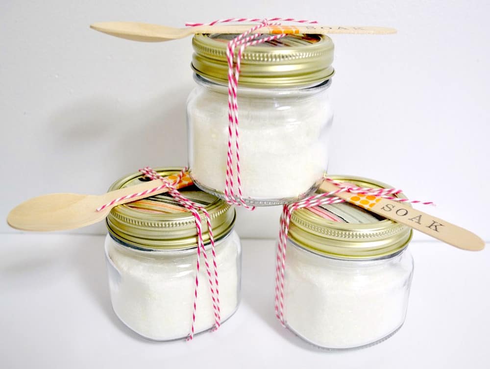 bath salts gifts in a jar recipes