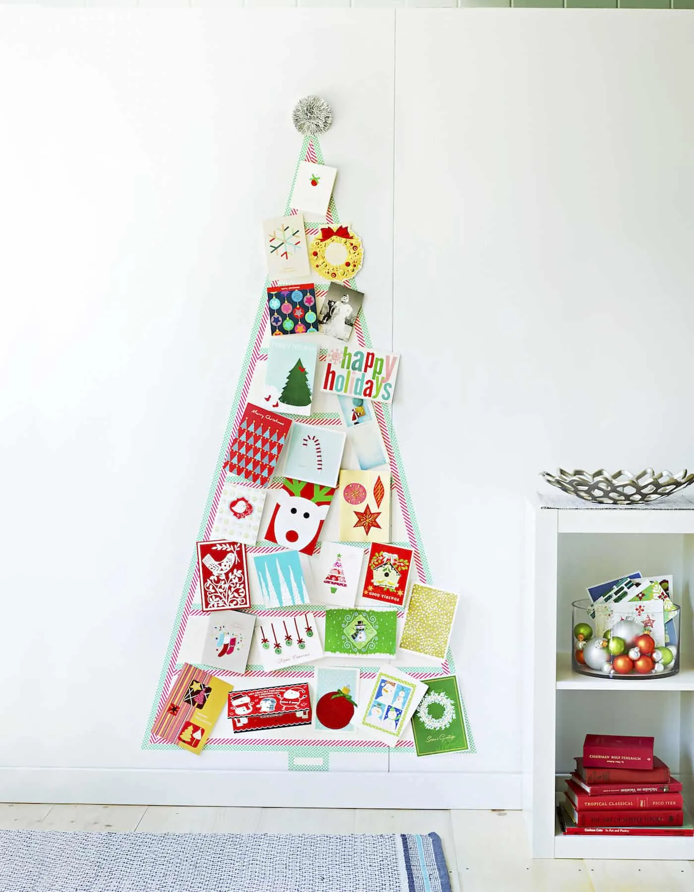 Diy Washi Tape Christmas Card Tree Diy Candy