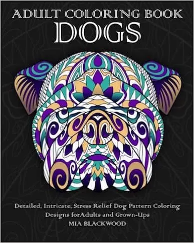 Dog Coloring Books For Adults Great Gift Ideas Diy Candy