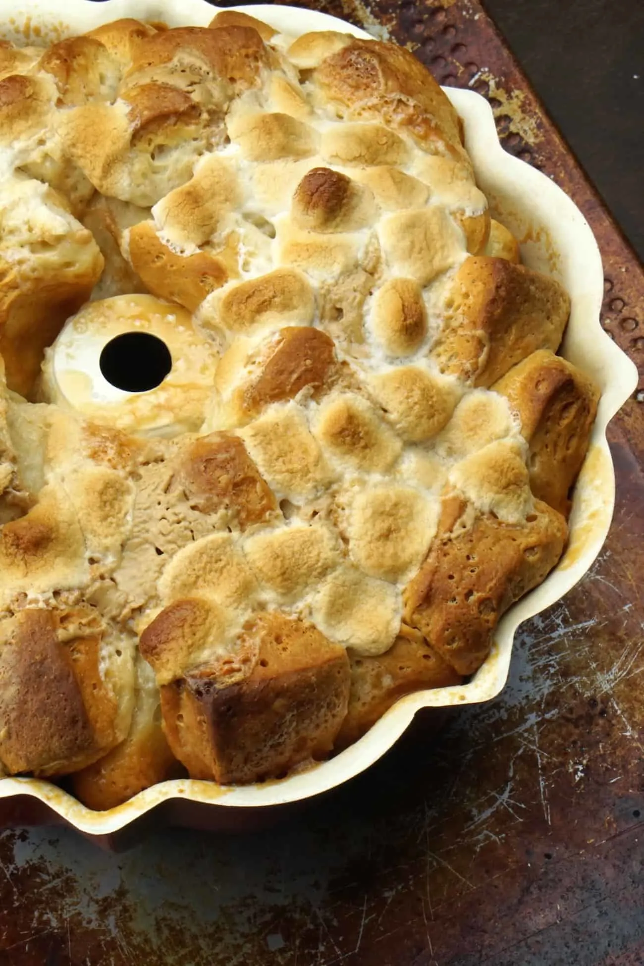 Make Peanut Butter Monkey Bread with Marshmallow DIY Candy
