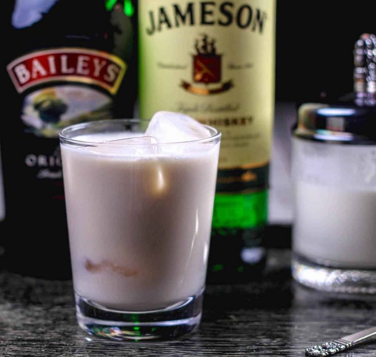 Four-Ingredient Festive Irish White Russian Cocktail
