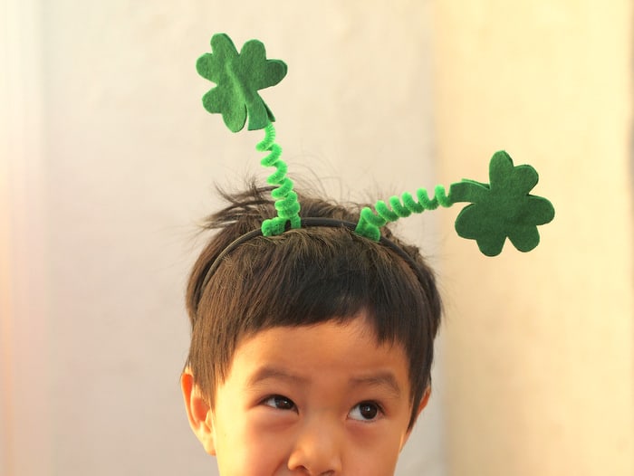 Shamrock Headband for St. Patrick's Day