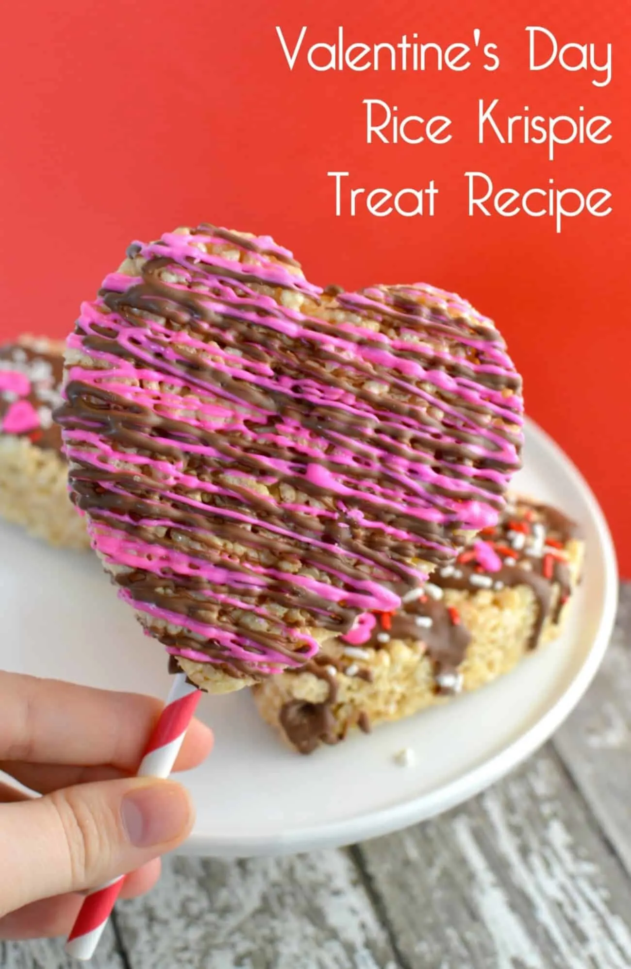 Valentine Rice Krispie Treats Make Cute Edible Gifts!