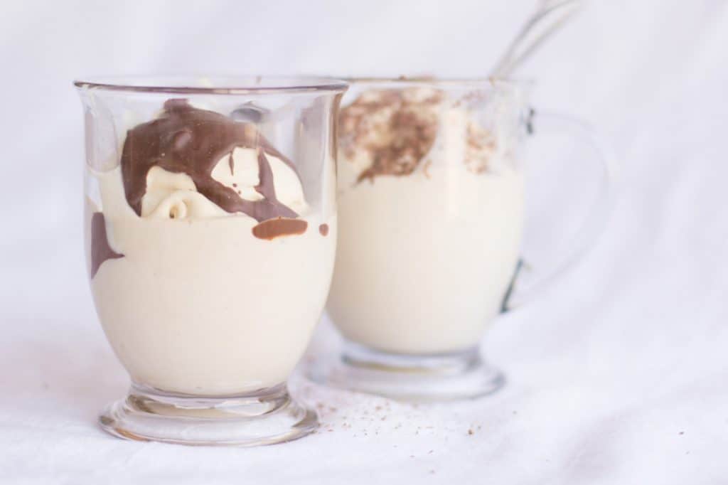 This Bailey's boozy ice cream recipe is a delicious combination of flavors. You'll definitely want to add chocolate sauce to the top of this boozy treat!