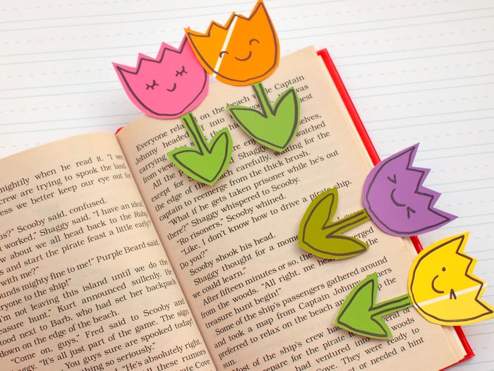 Easy to make bookmarks for kids