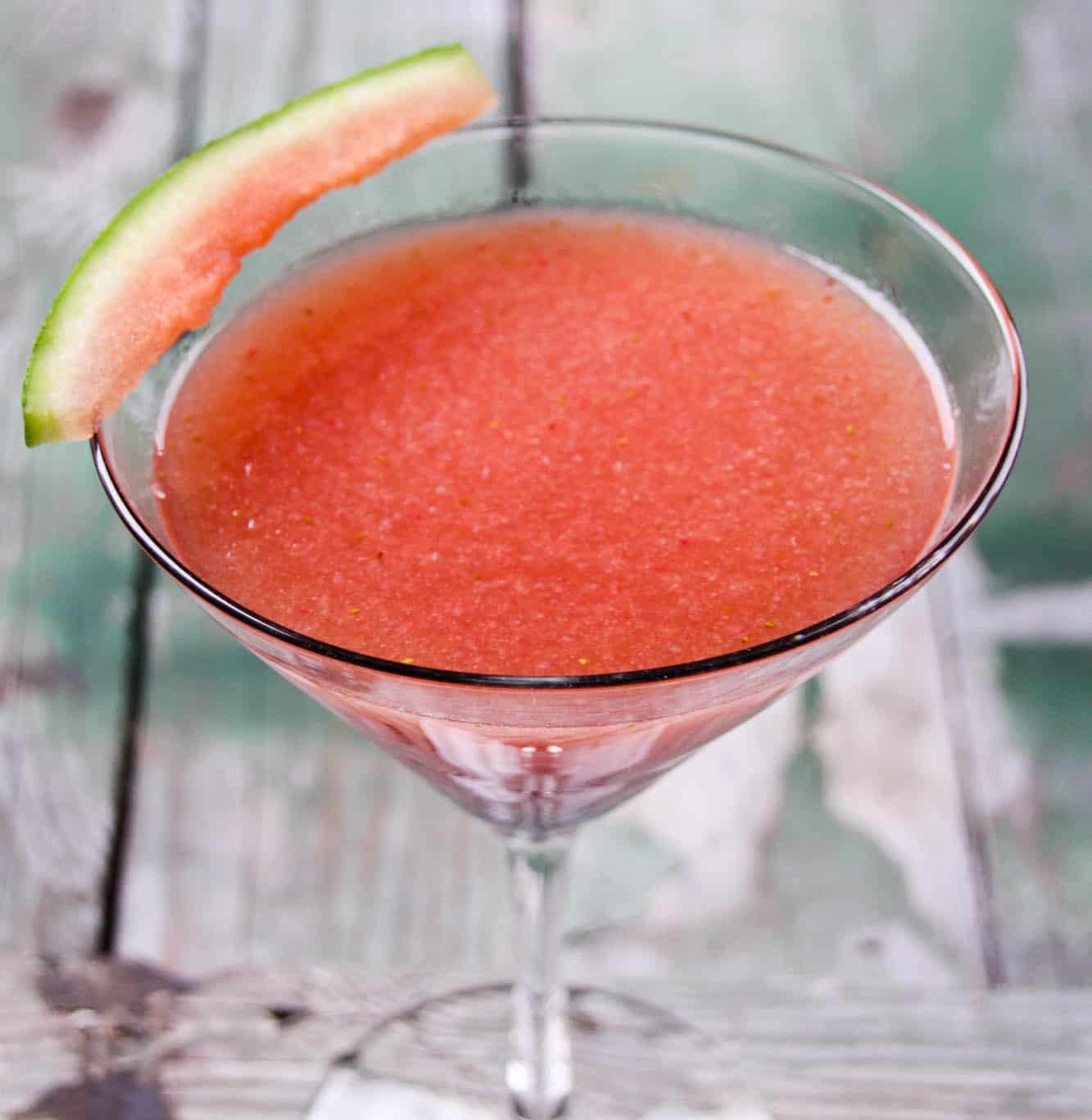 fresh watermelon vodka drinks