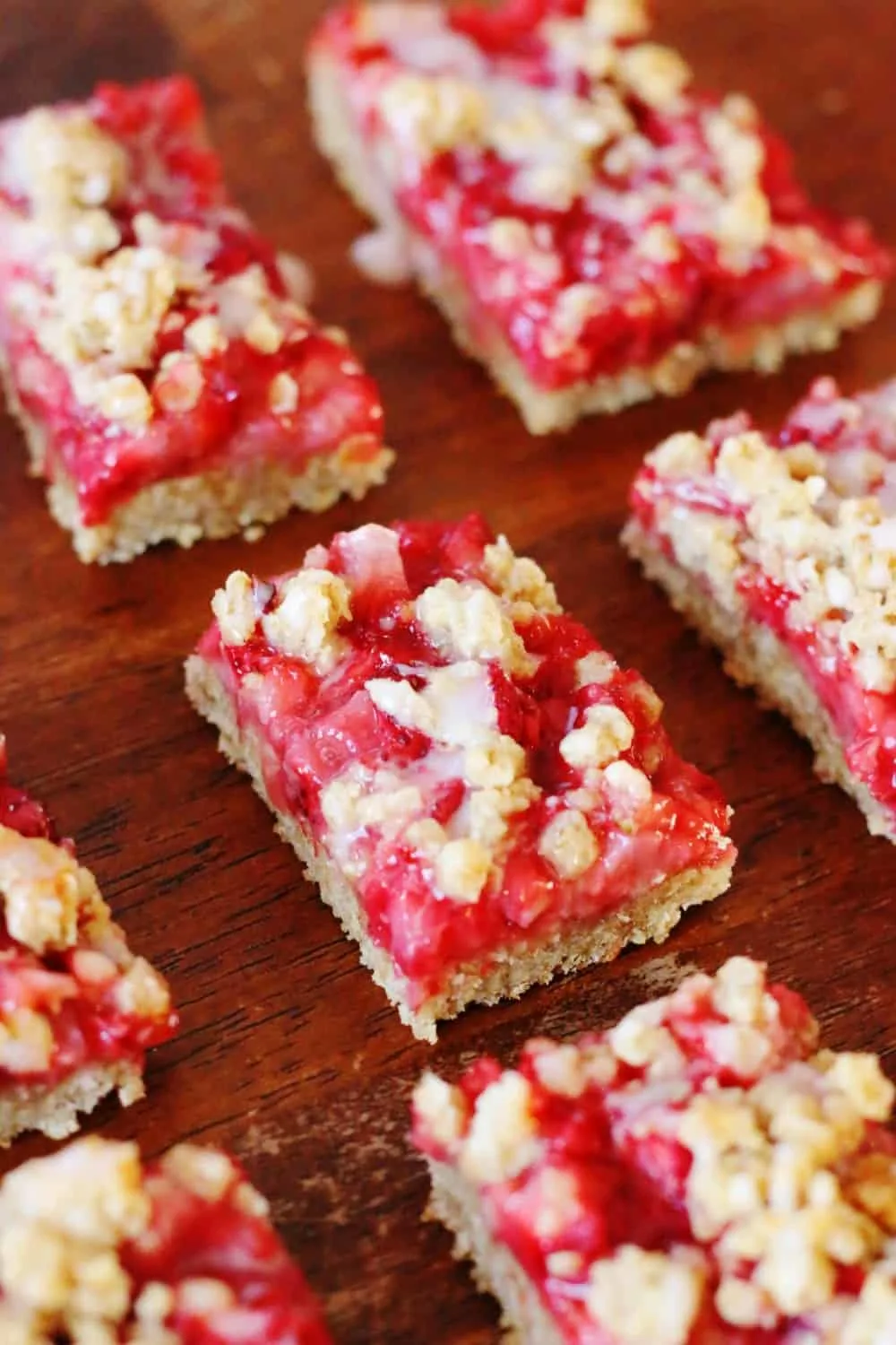 strawberry oatmeal bars recipe
