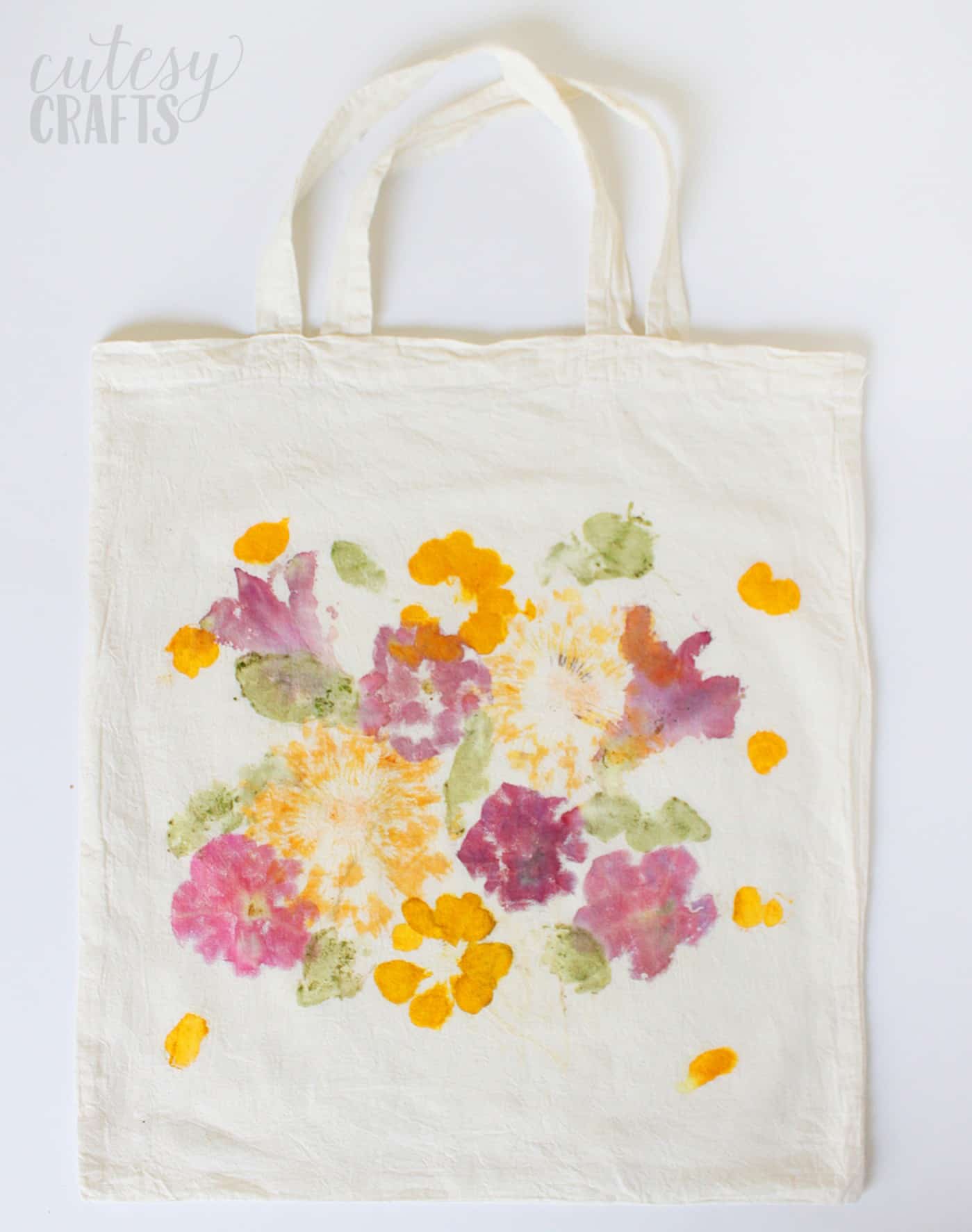 Flowers Tote Bag Wildflower Cute Tote Bag Botanical Floral 