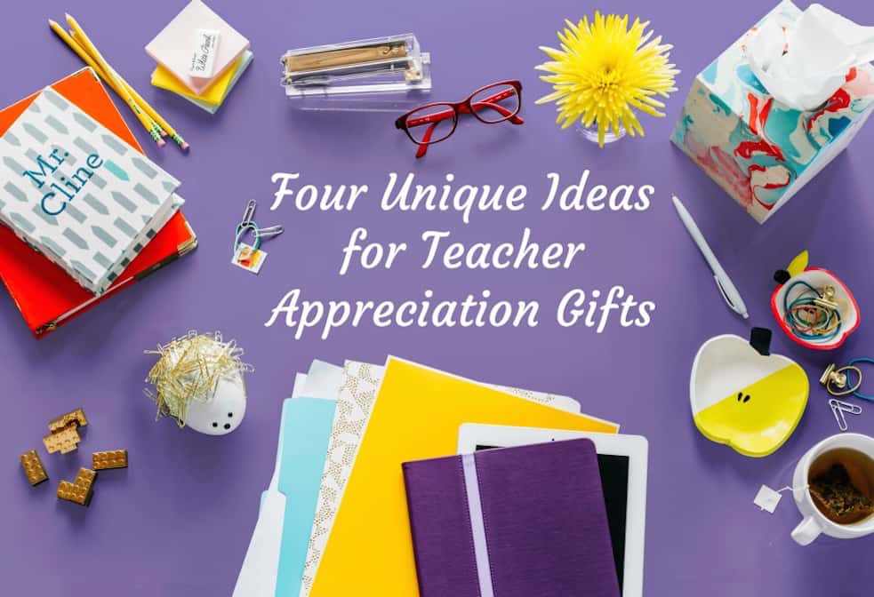 These are the cutest teacher appreciation gifts you'll ever see - and the kids can help make them. Pick your favorite to make out of four unique options!