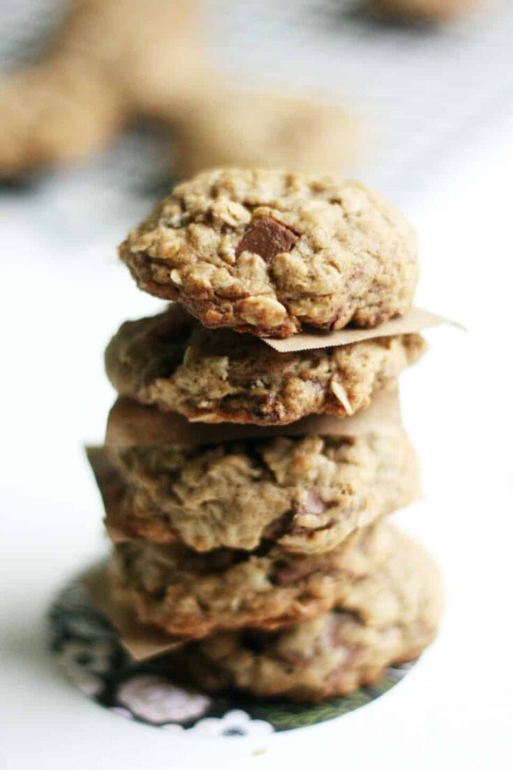 (The Best EVER) Oatmeal Chocolate Chip Cookies