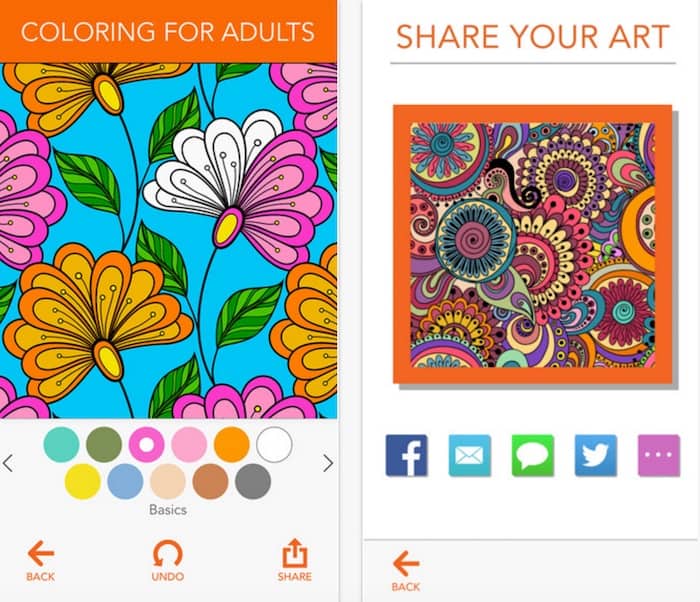 ColorArt app - coloring for adults