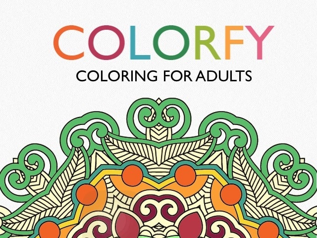 Adult Coloring Apps - Colorfy