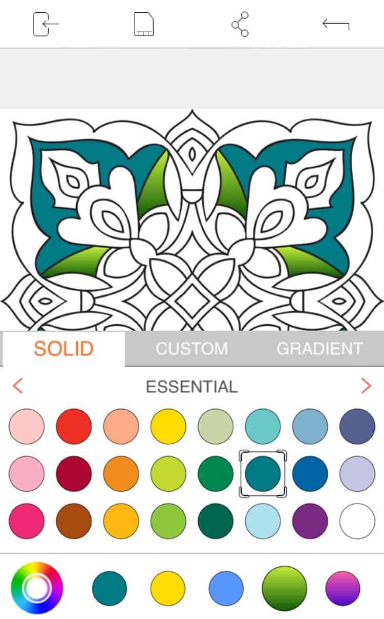 Adult Coloring Apps - Colorfly