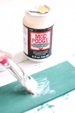 Mod Podge clear chalkboard top coat