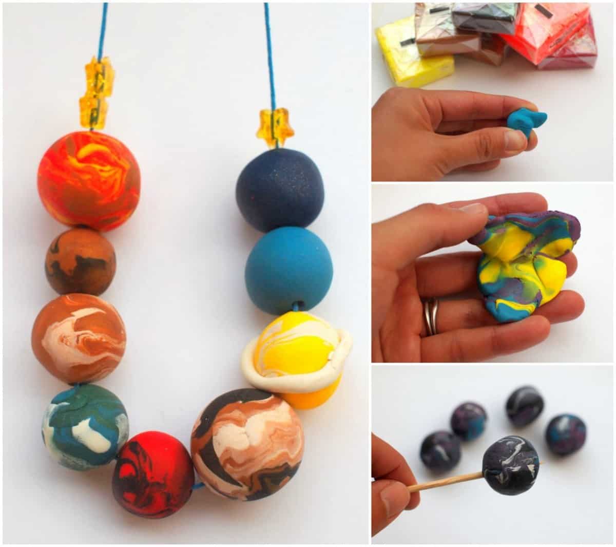 DIY Outer Space Kids Jewelry - diycandy.com