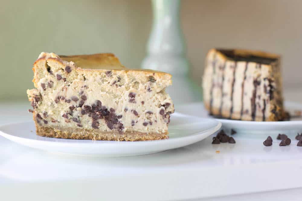 This amazing cheesecake recipe will be the best you've ever tasted! Think decadent cookie dough in a rich and creamy base. It's a definite crowd pleaser.