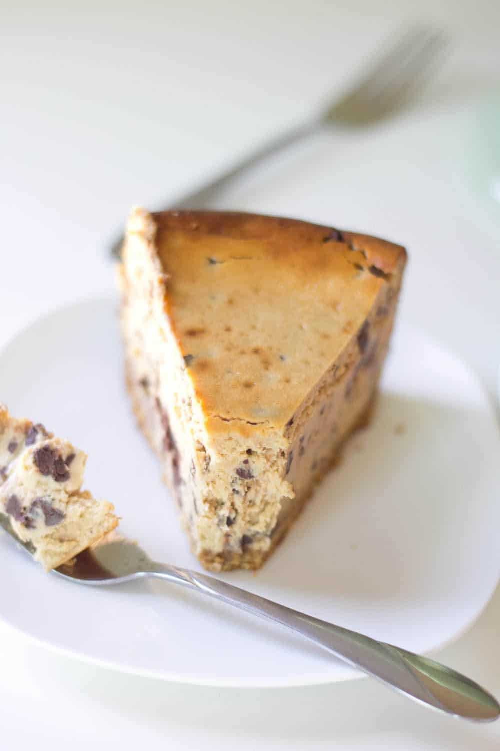 This amazing cheesecake recipe will be the best you've ever tasted! Think decadent cookie dough in a rich and creamy base. It's a definite crowd pleaser.
