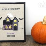 Haunted House Halloween Embroidery