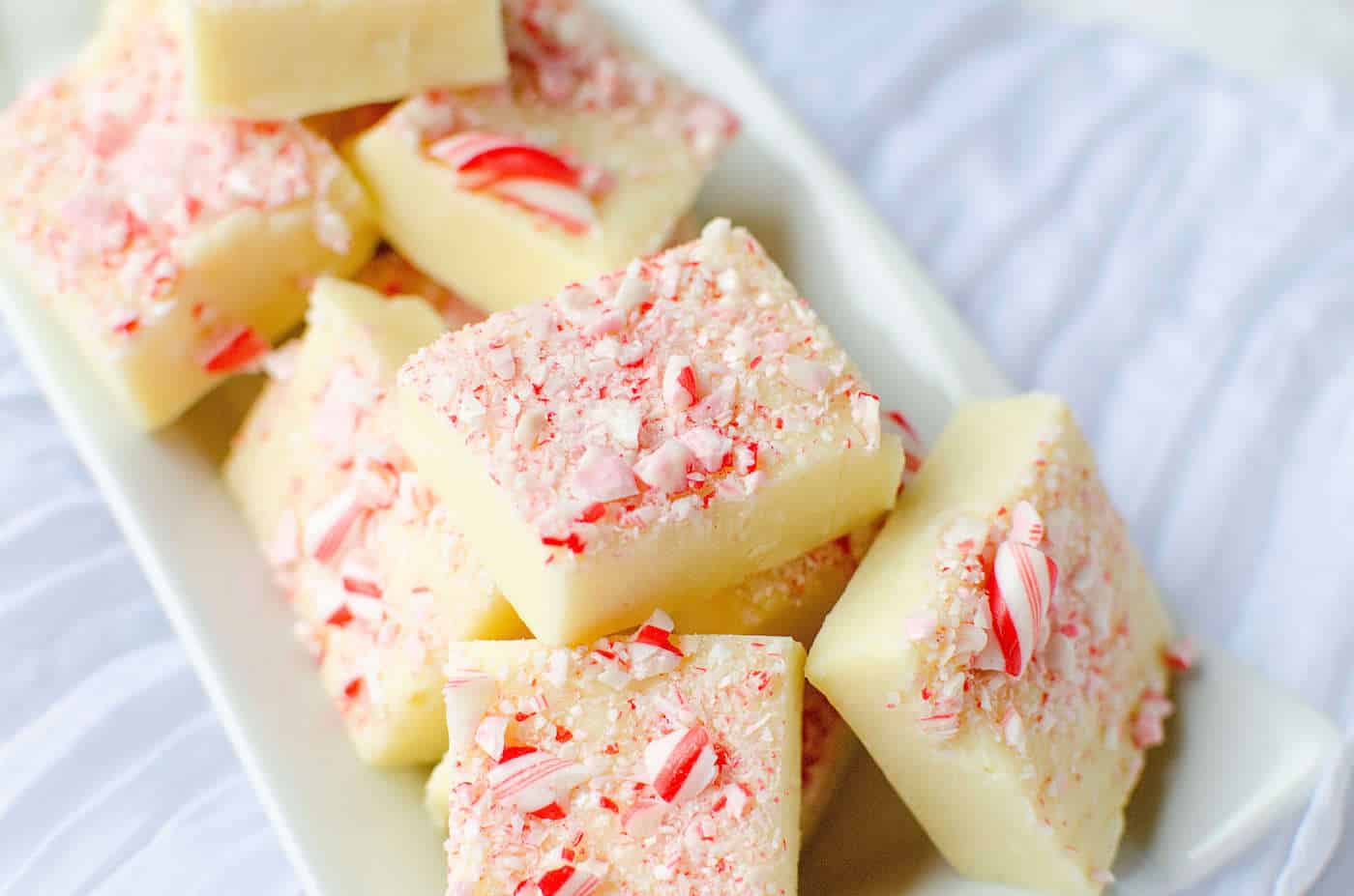 If you want an easy fudge recipe, try this delicious candy cane version! You can use the same base and customize with other ingredients to make it your own.