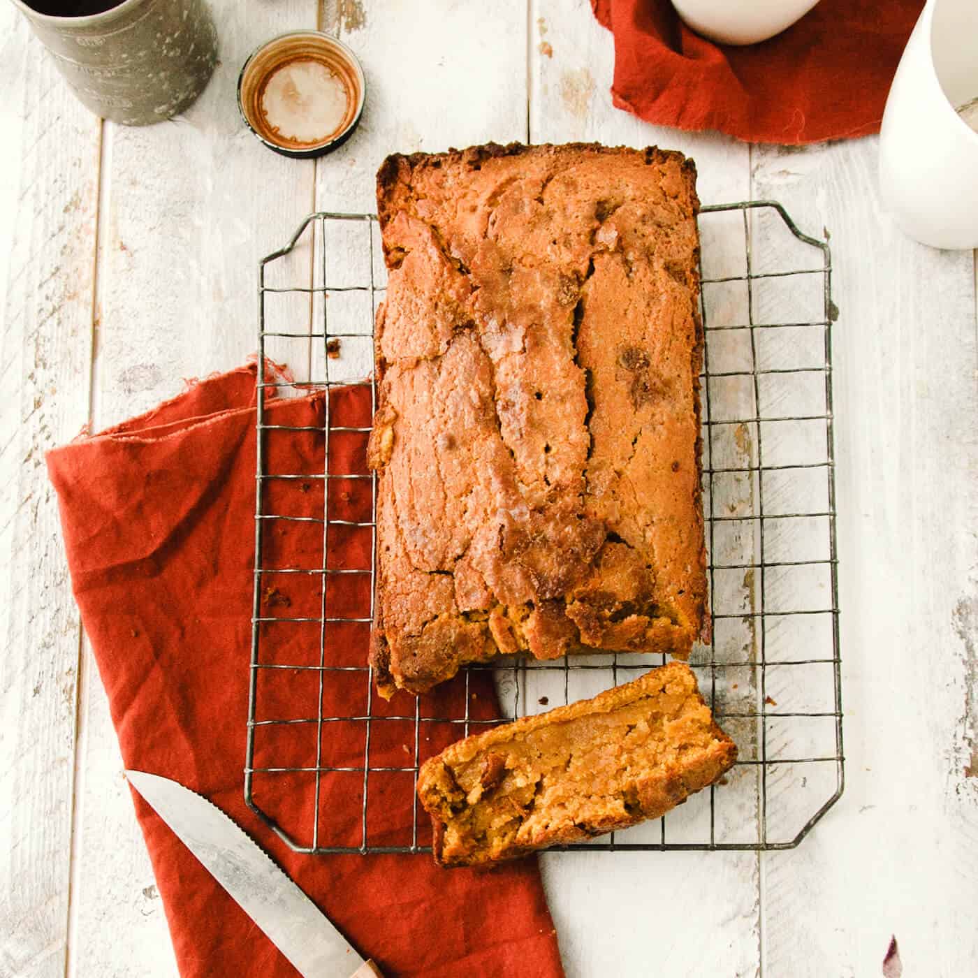 Nothing says holiday baking quite like pumpkin pie bread! This delicious, moist bread is perfect with whipped cream or cream cheese frosting.