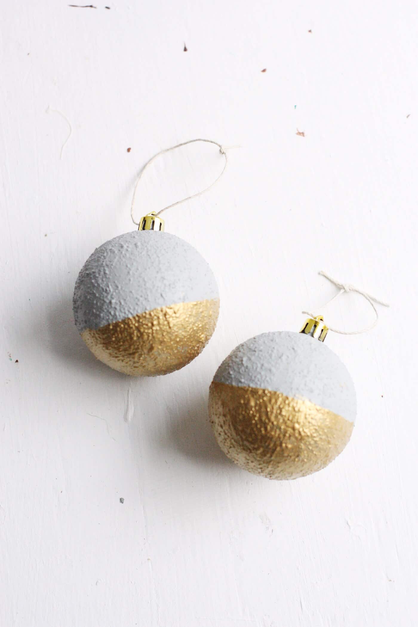 Cement Christmas ornaments