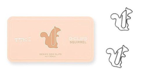 squirrel- paper clips