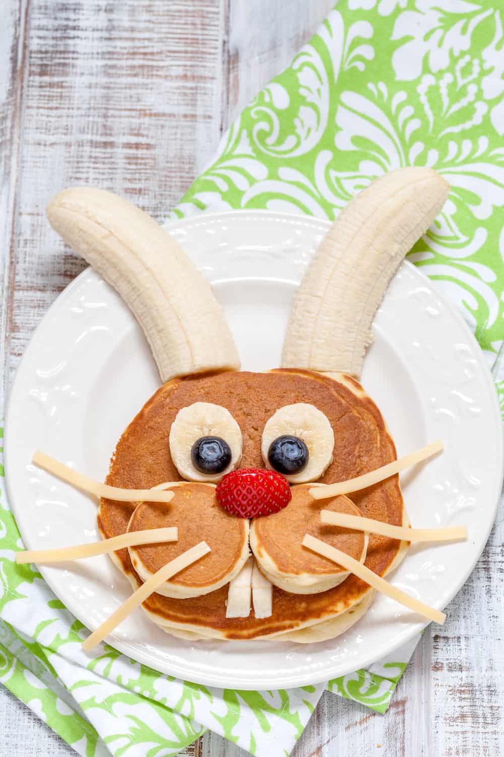 How to Make Easter Bunny Pancakes - DIY Candy