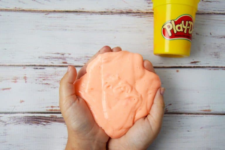 Easy Play Doh Slime Recipe (no Borax!) DIY Candy